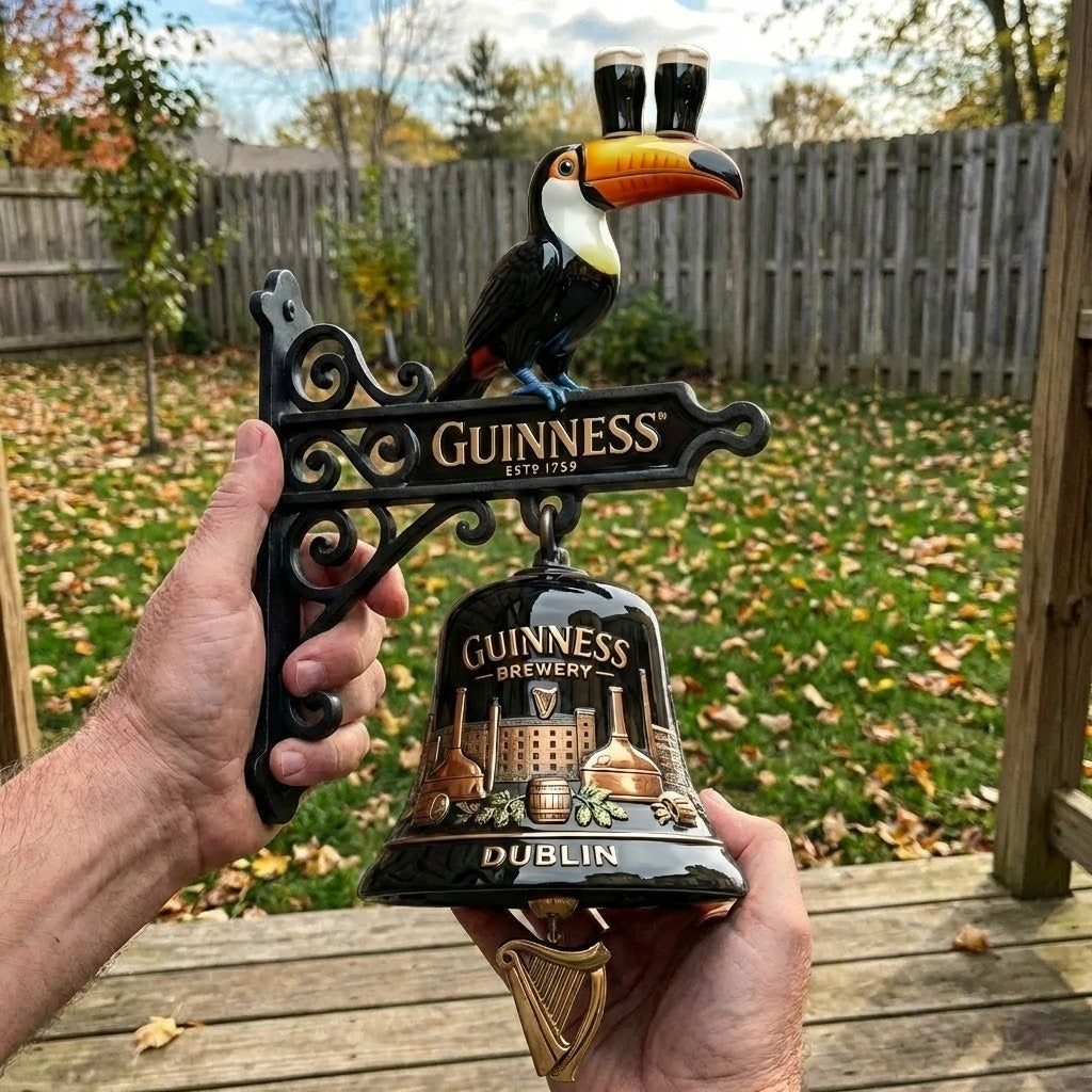 Guinness Brewery ESTD 1759 Heritage Collector’s Wall Bell