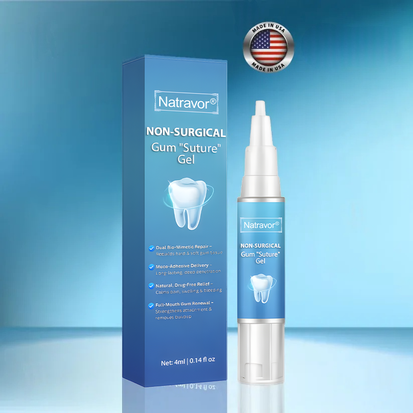 🎉 New Year's Special！👨‍⚕️ Dentist's Choice: Natravor® Non-Surgical Gum "Suture" Gel