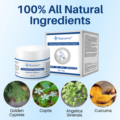 New Year Sale| NATRAVOR® Hemorrhoid & Fissure Cream